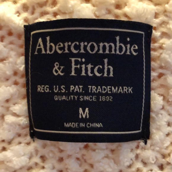 Soft and fluffy v-neck sweater from Abercrombie & Fitch. - Picture 2 of 5